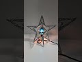 Merry Glow Atomic Christmas Topper #christmasdecor #vintagechristmas #midcenturyhome