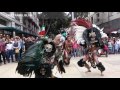 Aztec dancing in Mexico city