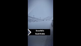 Snowfall In Saudi Arabia