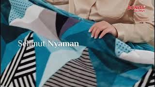 Iklan sprei dan selimut bonita terbaru Syahrini dengan hijab