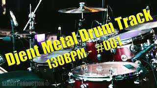 Djent Metal Drum Track - Backing Track 130BPM (WAV & MP3) | Free Download!