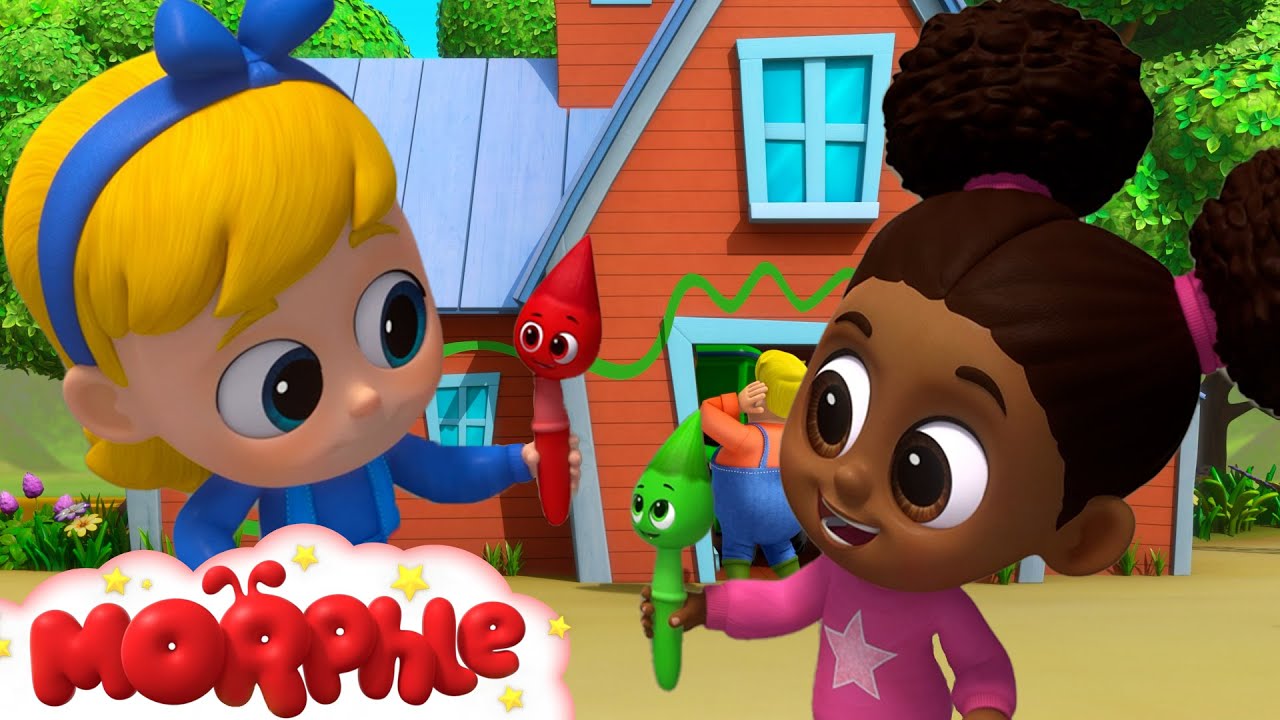 ⁣NEW! Morphle and Orphle Paint a Barn! | @MorphleFamily  | My Magic Pet Morphle | Kids Cartoons