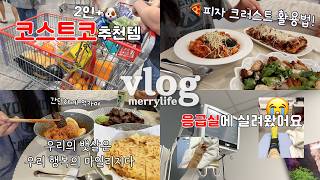 Daily Life in the U.S.🇺🇸 Costco & H-Mart Grocery Haul🛒 Easy Recipes Using Pizza Crust🍕 Home-cooke...