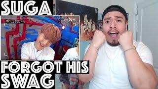 BTS When Suga Forgot His Swag Reaction BTS When Suga Forgot His Swag Reaction