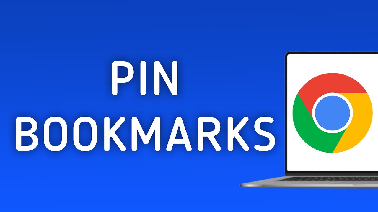 How To Pin The Bookmarks On Google Chrome On PC (New Update) - YouTube