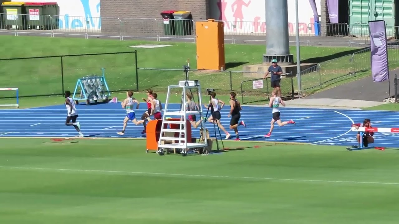 Ht2. 800m Men, Garry Brown Shield, QSAC-SAF 11 February 2023