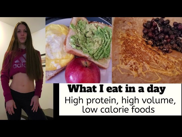 What I Eat In A Day High Volume Low Calorie Dense Foods Youtube