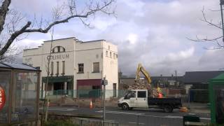 The Coliseum Cinema Porthmadog Demolished - Rushes for The Prisoner