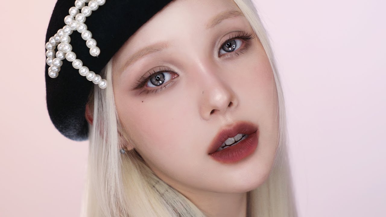 컨실러로 묘한 눈매 연출 👀✨ 무디한 느낌의 가을 초콜릿 메이크업🍫 Mute Chocolate Mousse Makeup