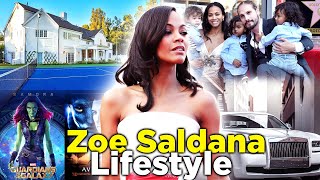 Zoe Saldana Lifestyle 2022, Biography, Movies, House, Net Worth