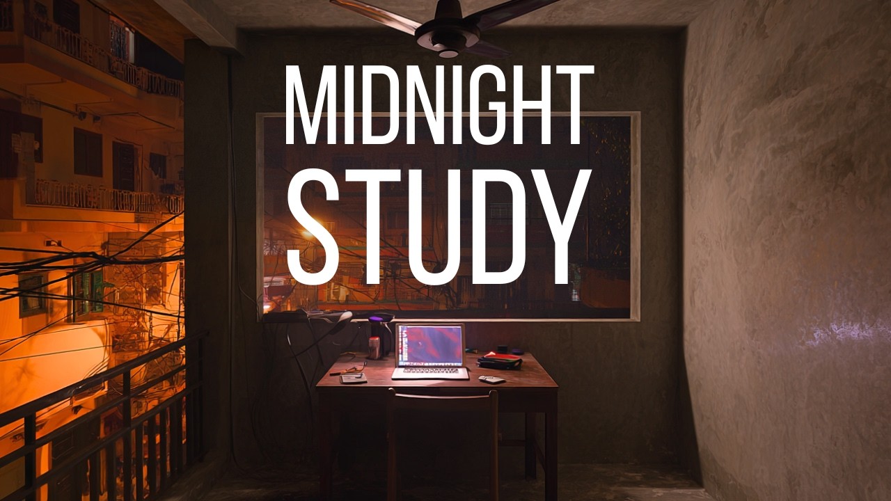 Midnight Study – Indian Inspired Deep Focus Music
