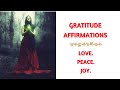 Gratitude practice affirmations to shift your mindset