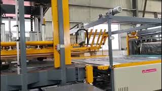 auto compression and roll packing machine for mattress