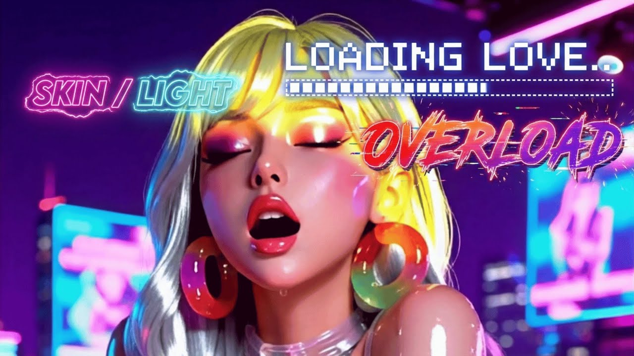 【Vertical Video】Digital Whispers Melting the Night:Virtual Kiss, Real Tremor