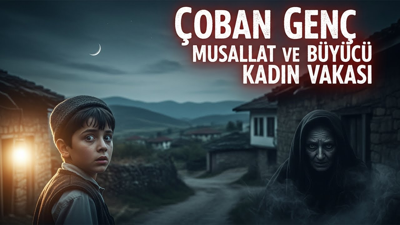 Çoban Genç Musallat ve Büyücü Kadın Vakası | Korku Hikayeleri İtiraf Cin Hikayeleri Karanlık