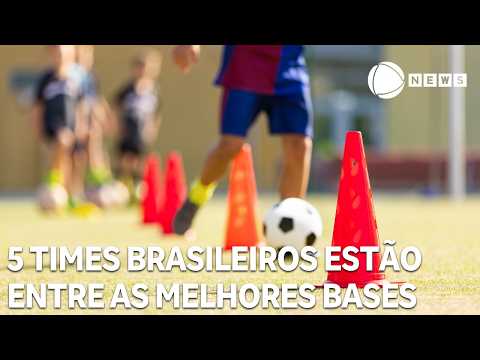 Five Brazilian teams are among the best youth academies