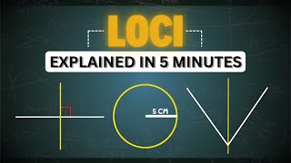 Loci Explained In 5 Minutes Perpendicular Bisector, Angle Bisector, Distance From A Point