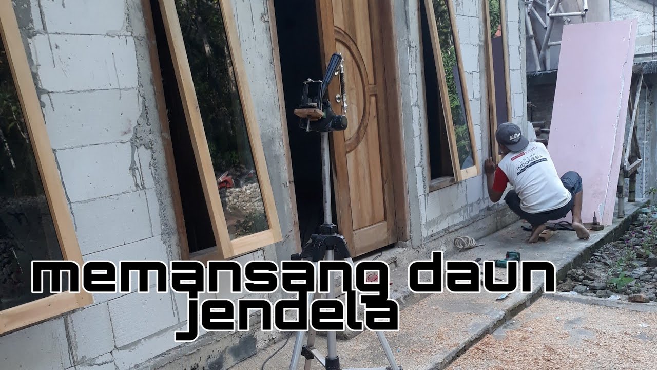 Cara memasang daun jendela YouTube Cara memasang daun jendela YouTube
