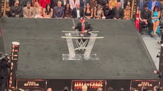 Paul Heyman Full Speech - WWE Hall of Fame 4\/5\/24
