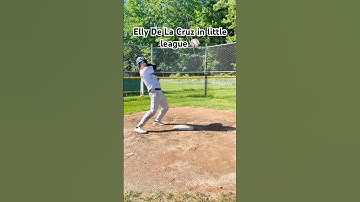 Elly De La Cruz was mashing… #ellydelacruz #viralshort #baseball