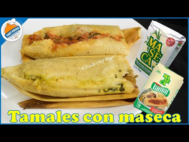 Masa para Tamales con maseca, tamales para la candelaria | Chef Roger Oficial