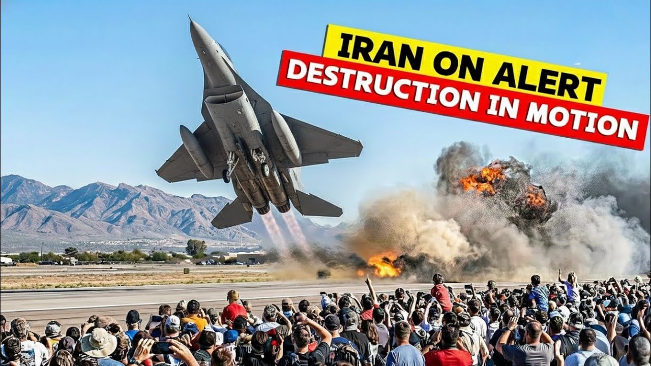 Iran Shocked! US F-16 Rapidly Deployed For Full-scale Operations To The Middle East
