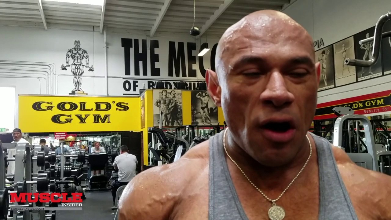 Pedro Barron's back attack 5 days out