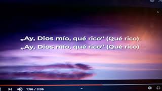 KAROL G - Ay ,DIOS MIO ! ( LETRA \/LYRICS