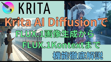 Krita AI Diffusion: A comprehensive guide to FLUX.1 and FLUX.1 Kontext