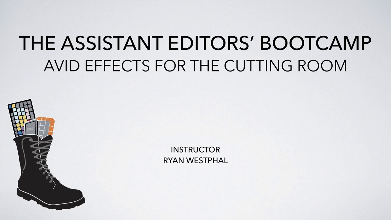 Avid Effects for the Cutting Room 2019