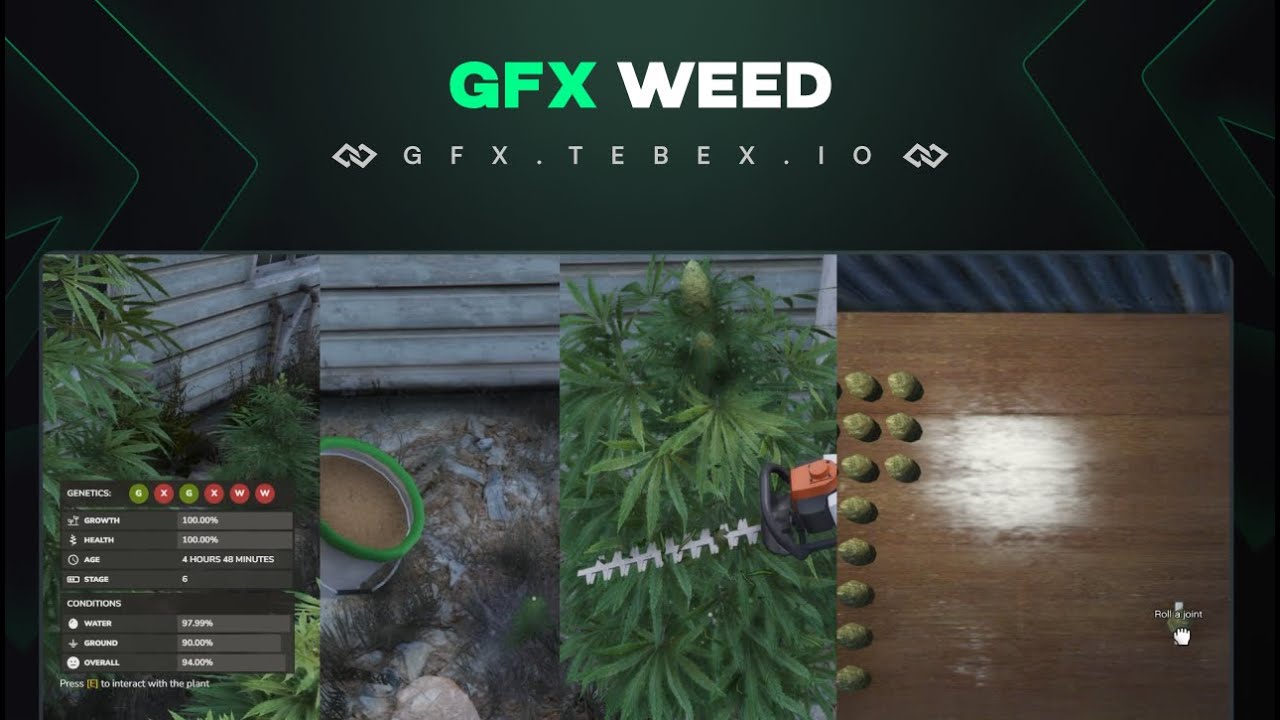 GFX Advanced Weed Script Prop Interactions and More!