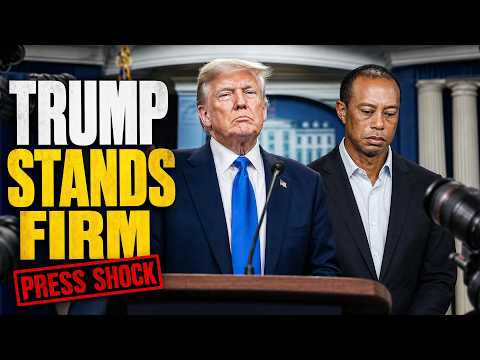 Urgent: Trump Wouldn't Ditch Tiger Woods On Camera, and He Named Who Wrecked That Back