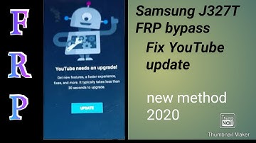 Samsung j3 prime (J327T) FRP bypass without pc fix YouTube update new method August 2020