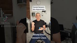 Composite Veneers: Bite adjust