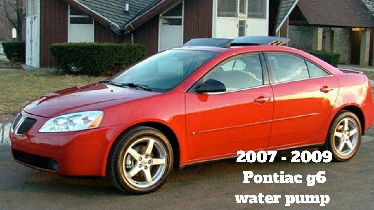 How to replace a Pontiac G6 waterpump - YouTube
