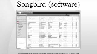 Songbird (software) screenshot 4