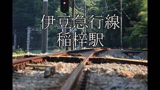 稲梓駅 185系踊り子号列車交換停車 6月6日