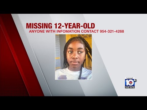 Deputies find a 12-year-old girl who had vanished from Pompano Beach