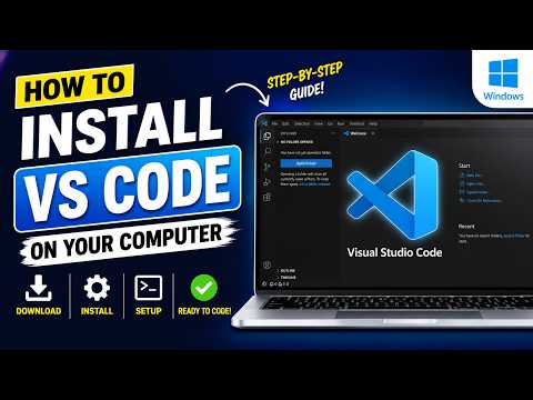 How to Install VS Code on Your Computer (Windows) – Complete Beginner Guide