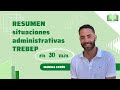 Resumen situaciones administrativas TREBEP