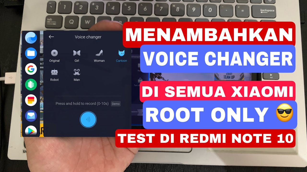 [ROOT] Menambahkan VOICE CHANGER di GAME TURBO v4 di semua hp Xiaomi