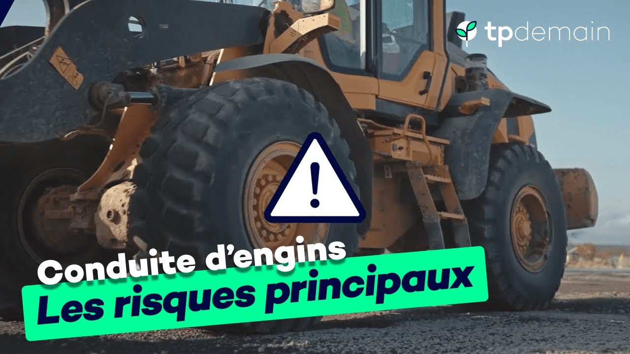 Risques liés à l'utilisation d'un engin de travaux publics