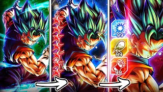 THE FULL EVOLUTION OF UVB! DAY 1 TO 14* FULLY BOOSTED COMPILATION! | Dragon Ball Legends