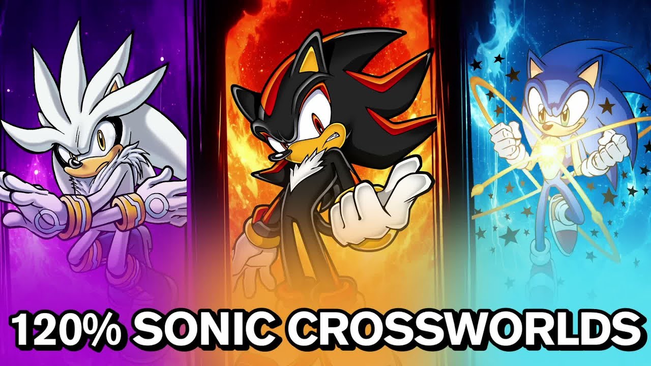 Silver and Sonic Characters Play Crossworlds. (impressions)