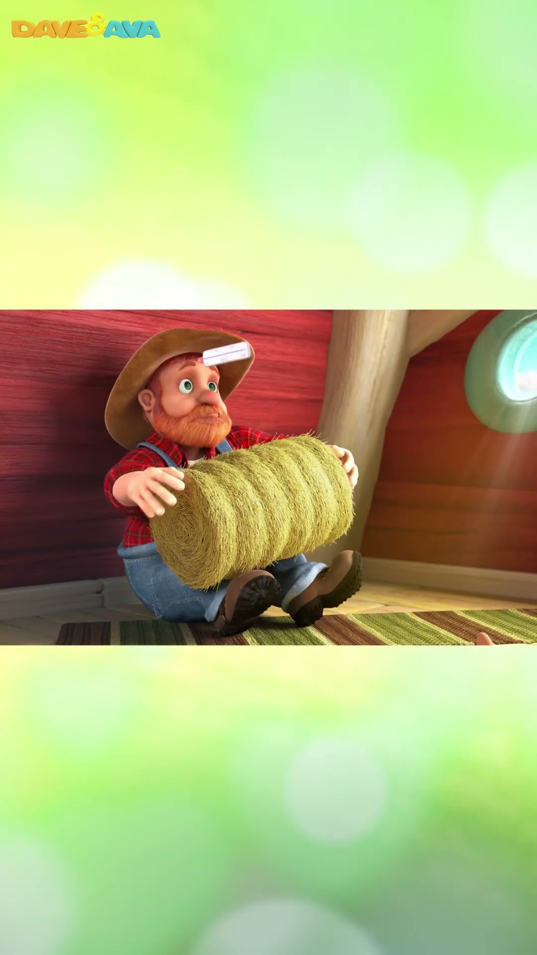 ❣️Farmer Brown's Cow | Dave and Ava Nursery Rhymes \u0026 Baby Songs #Shorts | Kids Songs ❣️