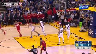 Washington Wizards Vs Den State Warriors Full Highlights Oct 27, 2017-18 Nba Season