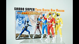 Review SHODO SUPER Taiyo Sentai Sun Vulcan 太陽戦隊サンバルカン