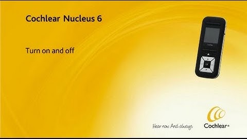Turn on and off the CR230 Remote Assistant - Nucleus 6