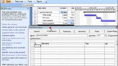 Microsoft Project 2007 Tutorial Videos