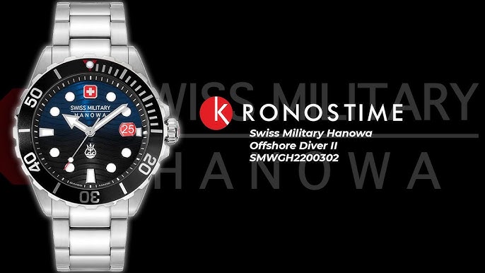 Swiss Military Hanowa Offshore Diver II SMWGH2200302 - YouTube